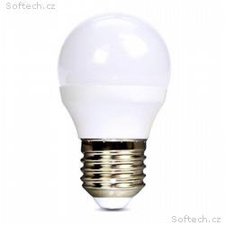 Solight LED žárovka, miniglobe, 6W, E27, 6000K, 51