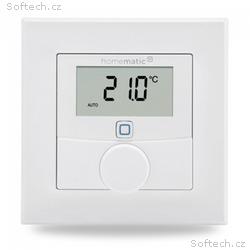 Homematic IP Nástěnný termostat se senzorem vlhkos