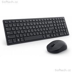 DELL Silent Keyboard and Mouse - KM555 - Czech, Sl