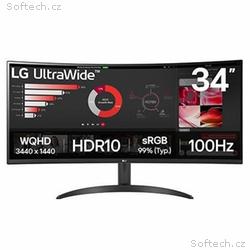 LG MT VA LED 34" 34WR50QK - VA panel, 3440x1440, 2