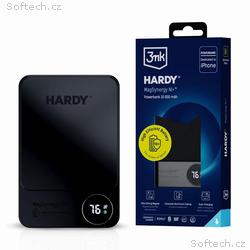 3mk powerbanka - HARDY MagSynergy Ni+ 10,000mAh, b