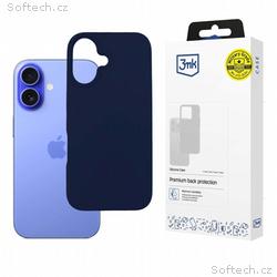 3mk Silicone Case Dark Navy pro Apple iPhone 16 Pr