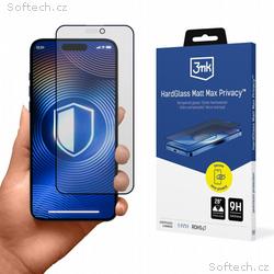 3mk Hardglass Matt Max Privacy pro Apple iPhone 15