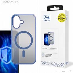 3mk Frosty MagCase Blue pro Apple iPhone 16 Plus