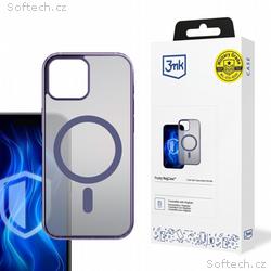 3mk Frosty MagCase Purple pro Apple iPhone 15