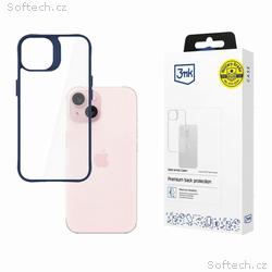 3mk Satin Armor Case+ Blue pro Apple iPhone 15