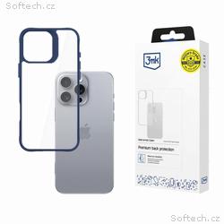 3mk Satin Armor Case+ Blue pro Apple iPhone 16 Pro