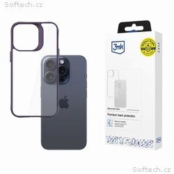 3mk Satin Armor Case+ Purple pro Apple iPhone 15 P