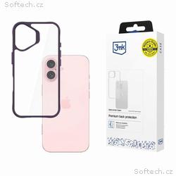3mk Satin Armor Case+ Purple pro Apple iPhone 16