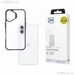 3mk Satin Armor Case+ Purple pro Apple iPhone 16 P