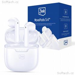 3mk bezdrátová stereo sluchátka MovePods 5.4, ster
