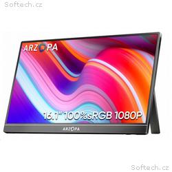 Arzopa Z1C Portable Monitor 16.1" IPS Full HD 1080