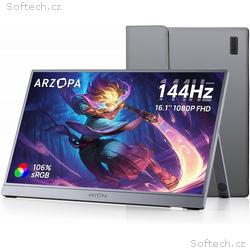 Arzopa Z1FC Portable Monitor 16.1" 144hz IPS Full 