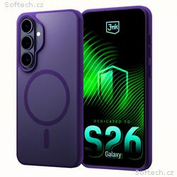 3mk ochranný kryt Smoke MagCase Purple pro Samsung