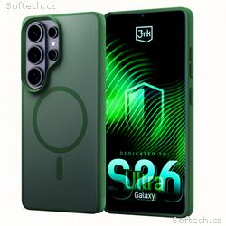 3mk ochranný kryt Smoke MagCase Green pro Samsung 