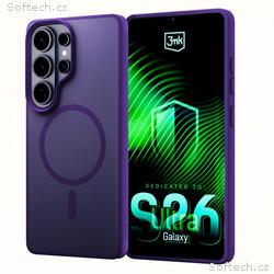 3mk ochranný kryt Smoke MagCase Purple pro Samsung