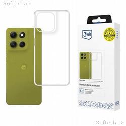 3mk ochranný kryt Clear Case pro Motorola Moto G86