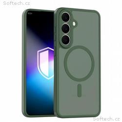 3mk ochranný kryt Misty MagCase Green pro Samsung 