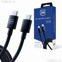 3mk datový kabel - Hyper Cable C to C 100W 1.2m, č