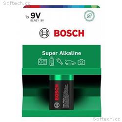 Bosch 6LR61SA1B, 00 Super Alkaline 9V (Blistr 1 ks