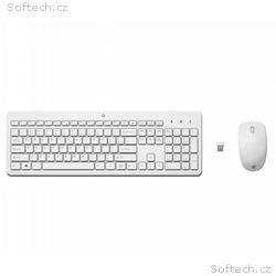 HP 230 Wireless Mouse and Keyboard Combo (White) C