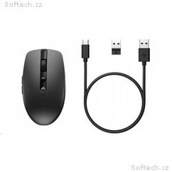 HP 710 Rechargeable Silent Mouse - bezdrátová blue