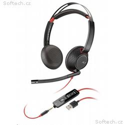 Poly Blackwire C5220 náhlavní souprava, 3.5 mm jac
