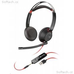 Poly Blackwire C5220 náhlavní souprava, 3.5 mm jac