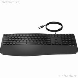 HP 480 Comfort Wired Keyboard - drátová ergonomick