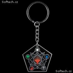 Konix Magic: The Gathering "Colors" Metal Keychain