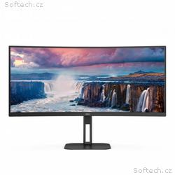 AOC, CU34V5C, 34", VA, 3440x1440, 100Hz, 1ms, Blac