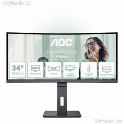 AOC MT VA LCD WLED 34" CU34P3CV - VA panel, 3440x1