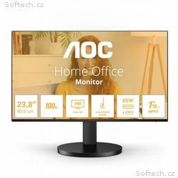 AOC, 24B3CF2, 23,8", IPS, FHD, 100Hz, 1ms, Black, 