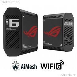 ASUS GT6 2-pack black Wireless AX10000 ROG Rapture