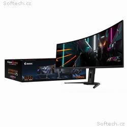 GIGABYTE LCD - 49" Gaming monitor AORUS CO49DQ, OL