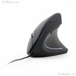 GEMBIRD myš MUS-ERGO-01, drátová, optická, vertiká