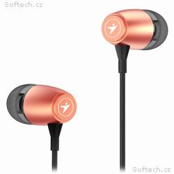 GENIUS sluchátka HS-M318 METALLIC GOLD, zlatá, 4pi