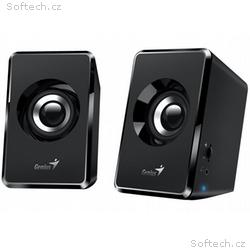 GENIUS reproduktory SP-U125, 2.0, 3W, černá