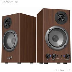 Genius SP-HF500B, Stereo, 16W, Hnědá
