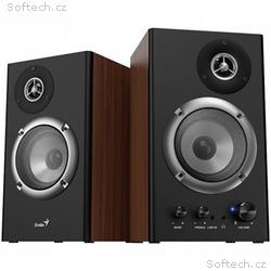 Genius SP-HF1200B, Stereo, 36W, Hnědá