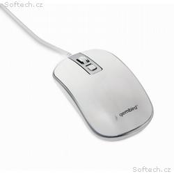 GEMBIRD myš MUS-4B-06-WS, drátová, optická, USB, b