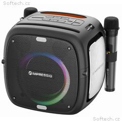 C-TECH repro Impressio Qubis, Party, 80W, 2x Mikro