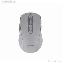 C-TECH myš Dual mode WLM-12GR, bezdrátová, 1600DPI