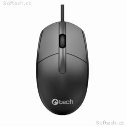 Myš C-TECH WM-10, černá, USB