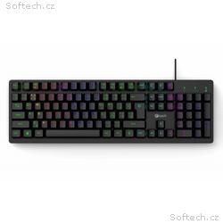 C-TECH herní klávesnice Riven (GKB-16), casual gam