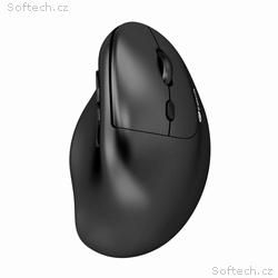C-TECH myš VEM-12, vertikální, Dual mode, bezdráto
