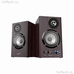 GENIUS SP-HF1812BT, Tmavě hnědá, Stereo, 50W