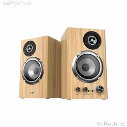 GENIUS SP-HF1812BT, Světle hnědá, Stereo, 50W
