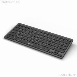 C-TECH Klávesnice KB-120S Dual mode, bezdrátová, B