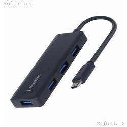 GEMBIRD hub, 4-port USB 3.1 (Gen 1), Type-C